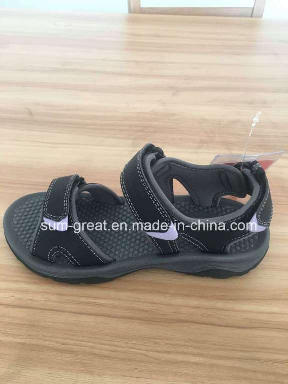 Comfortable and Beautiful PU Upper, Men Sporty Sandals