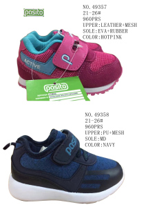 No. 49357 Children Sport Stock Shoes Comfort Shoes