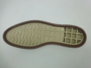 Hot Sale Men Leather Shoes by TPR Soles Making